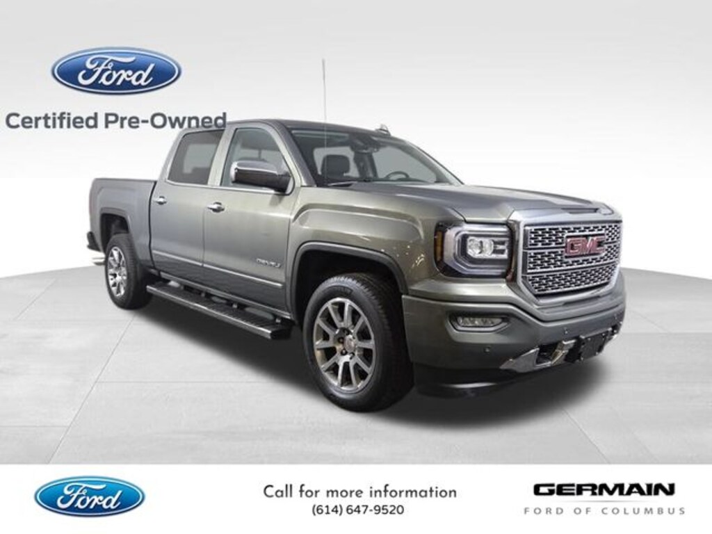 Certified 2017 GMC Sierra 1500 Denali Truck Crew Cab