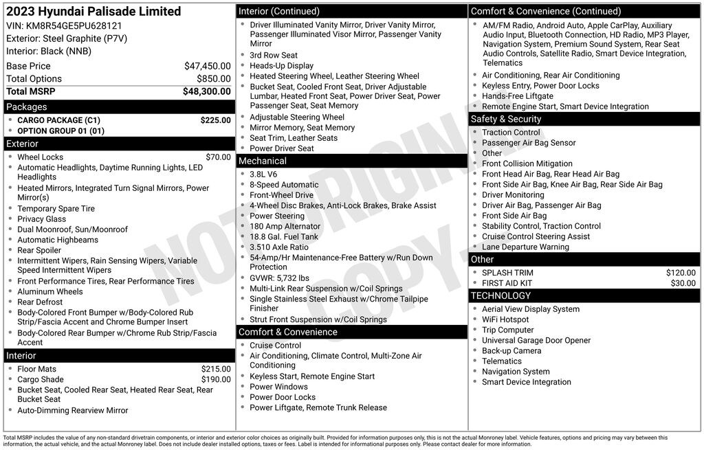 Used 2023 Hyundai Palisade Limited SUV