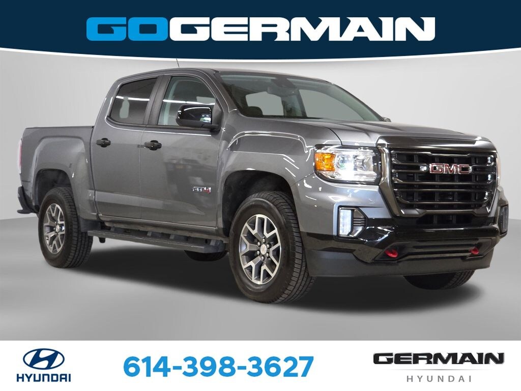 Used 2021 GMC Canyon AT4 w/Leather Truck Crew Cab