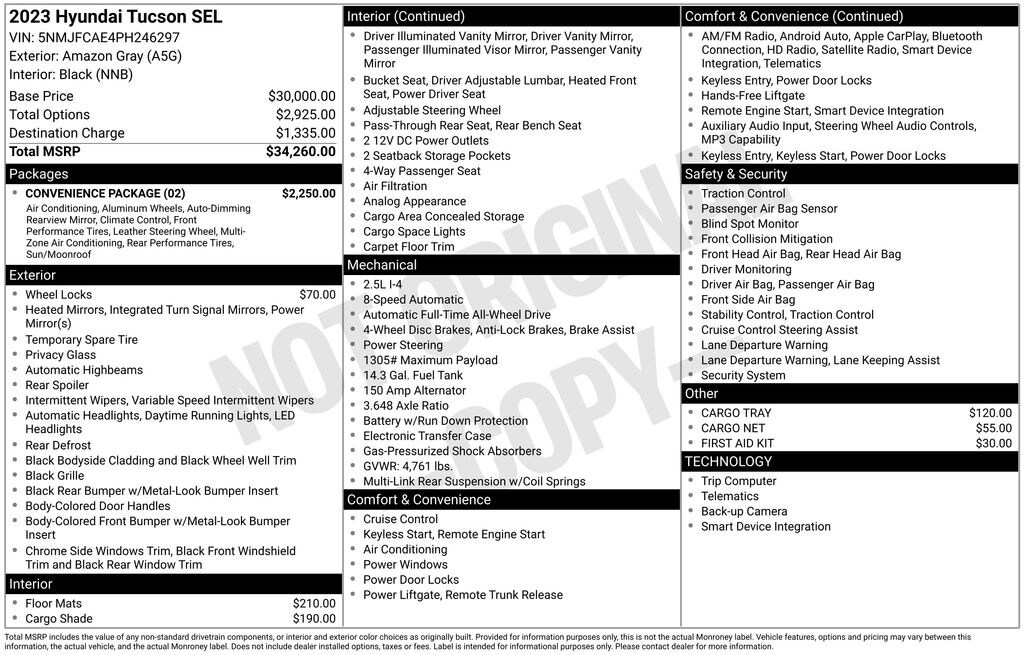 Used 2023 Hyundai Tucson SEL SUV