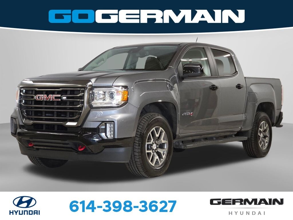 Used 2021 GMC Canyon AT4 w/Leather Truck Crew Cab