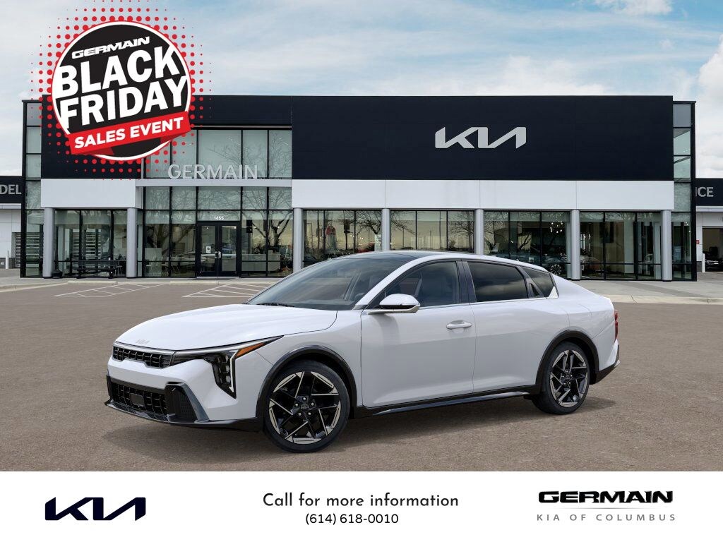 New 2025 Kia K4 GT-Line Sedan