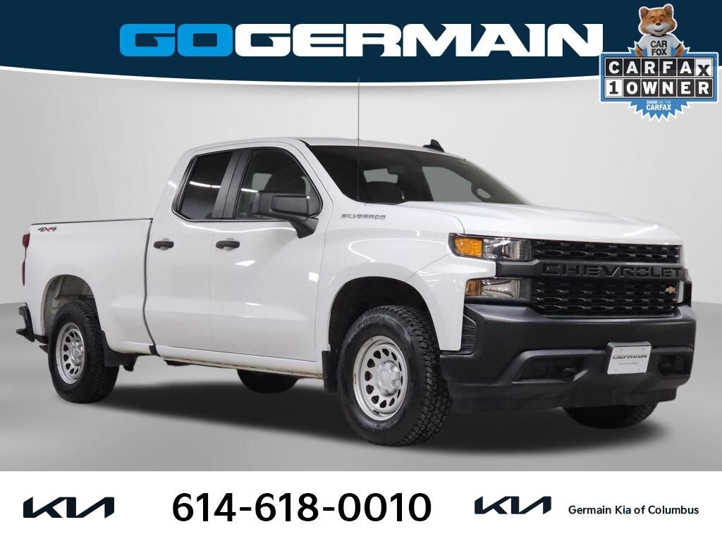 Used 2021 Chevrolet Silverado 1500 Work Truck Truck Double Cab
