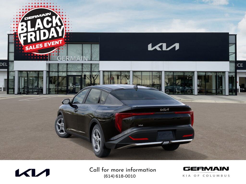 New 2025 Kia K4 LXS Sedan