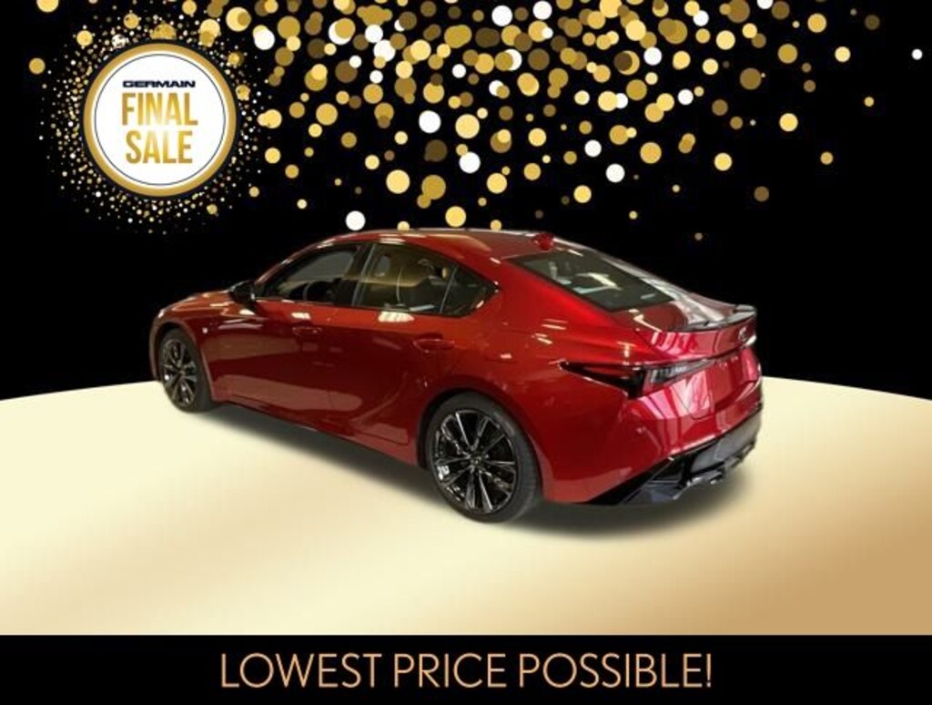 New 2025 Lexus IS 350 F SPORT Sedan