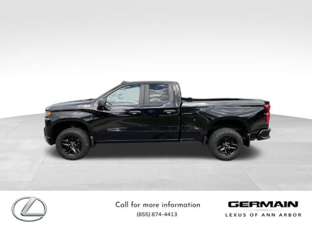Used 2019 Chevrolet Silverado 1500 Silverado Custom Trail Boss Truck Double Cab
