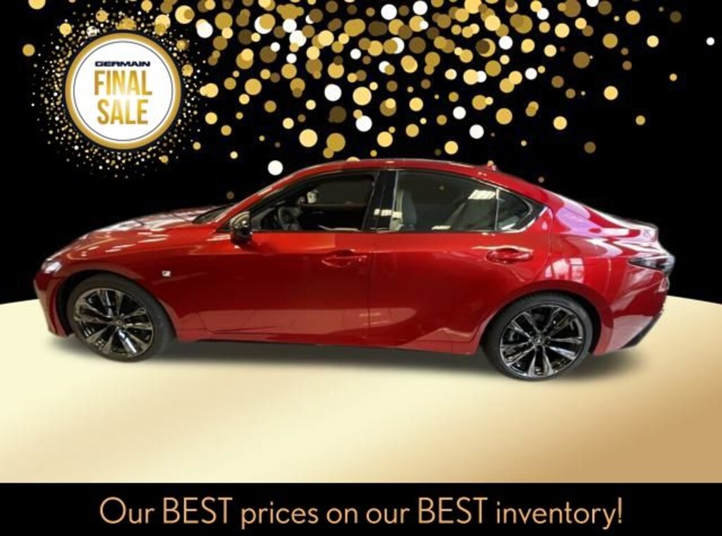 New 2025 Lexus IS 350 F SPORT Sedan