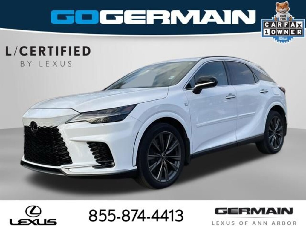 Certified 2024 Lexus RX 350 F SPORT Handling SUV