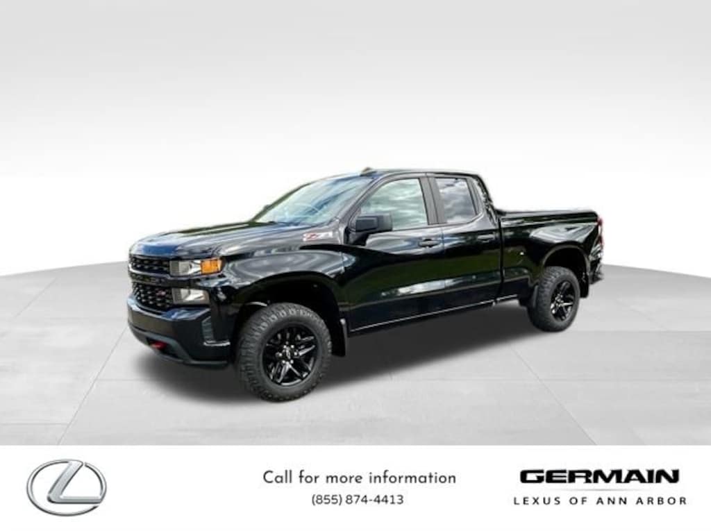 Used 2019 Chevrolet Silverado 1500 Silverado Custom Trail Boss Truck Double Cab