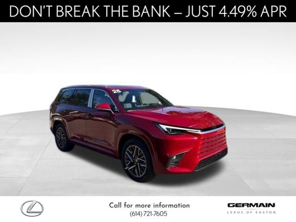 New 2026 Lexus TX 350 Luxury SUV