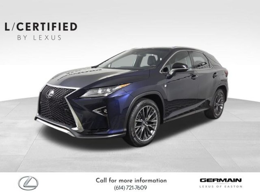 Certified 2019 Lexus RX 350 F Sport SUV