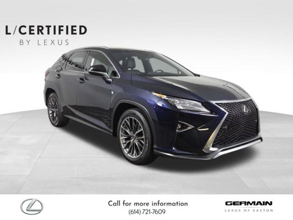 Certified 2019 Lexus RX 350 F Sport SUV