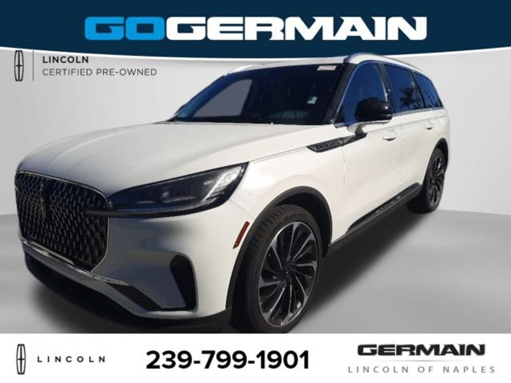 Certified 2025 Lincoln Aviator Reserve SUV