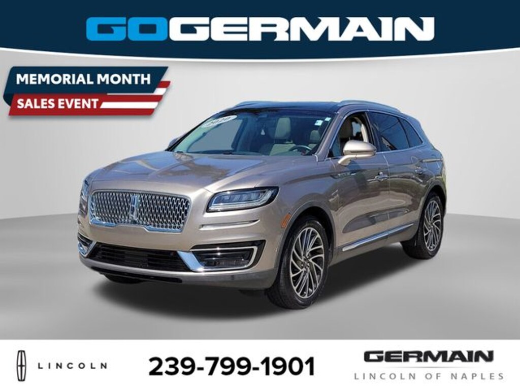Certified 2020 Lincoln Nautilus Reserve SUV