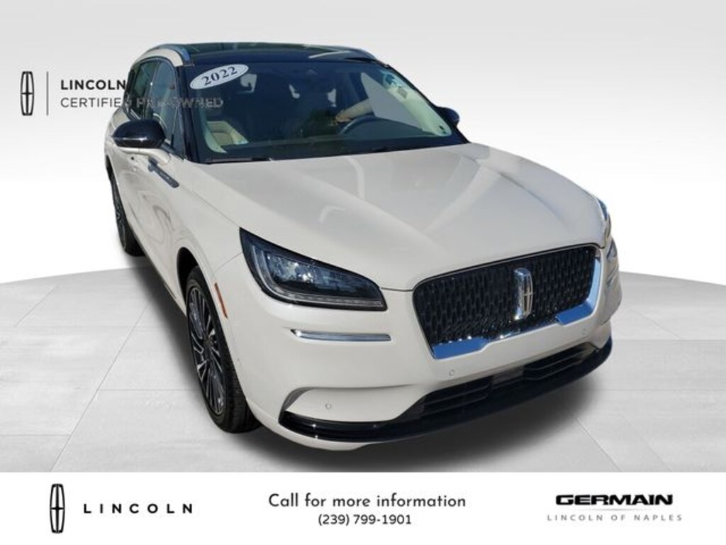 Certified 2022 Lincoln Corsair Reserve SUV