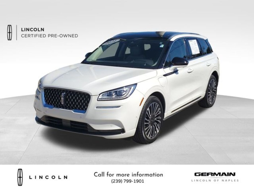 Certified 2021 Lincoln Corsair Grand Touring SUV