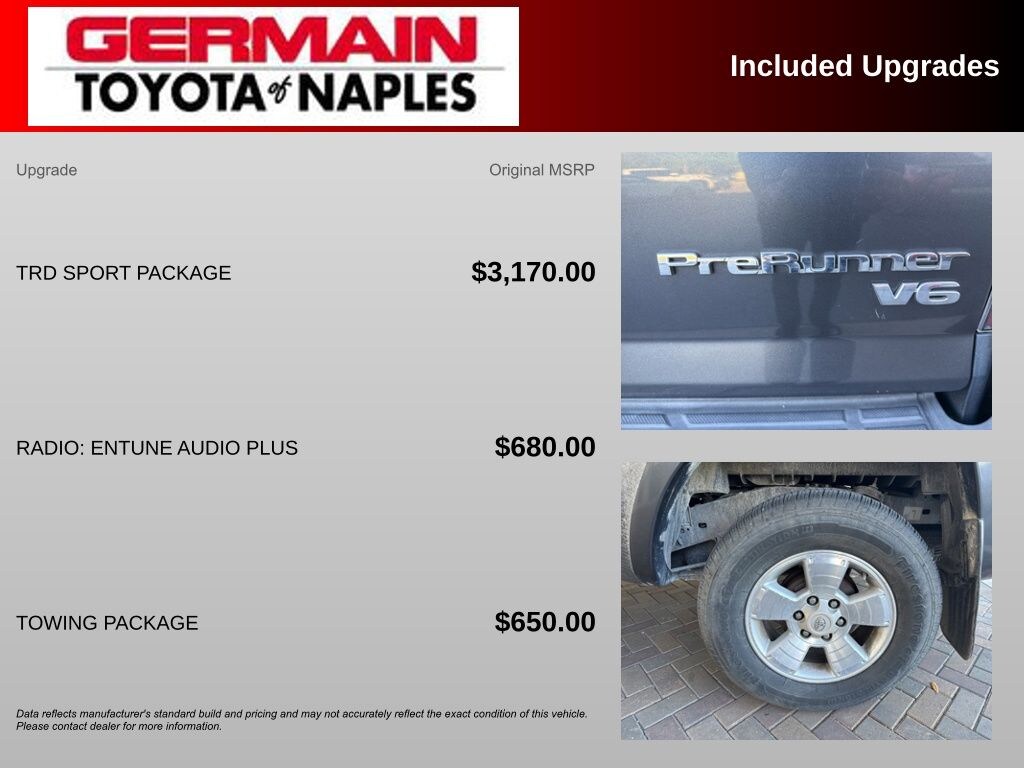 Used 2015 Toyota Tacoma Prerunner Truck