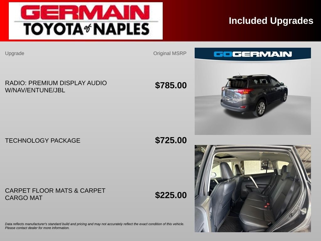 Used 2014 Toyota RAV4 Limited SUV