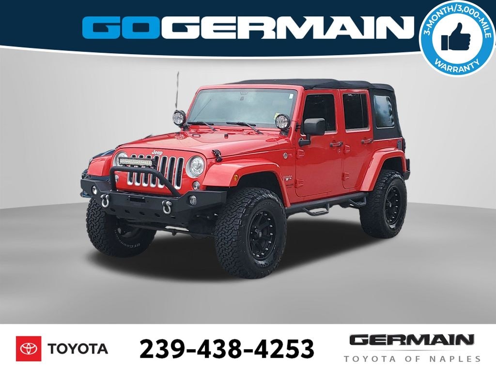 Used 2017 Jeep Wrangler JK Unlimited Unlimited Sahara SUV