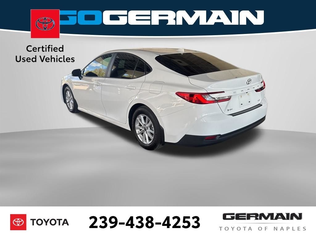 Certified 2025 Toyota Camry LE Sedan