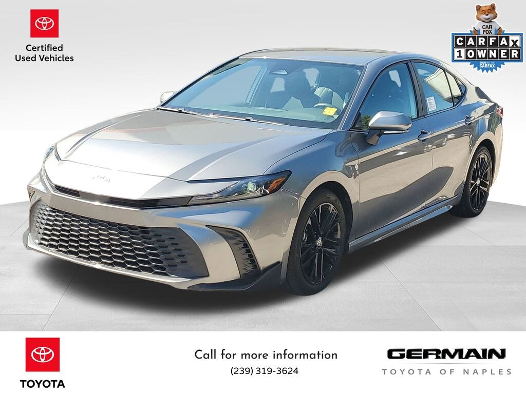 Certified 2025 Toyota Camry SE Sedan