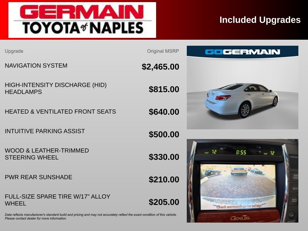 Used 2011 Lexus ES 350 350 Sedan