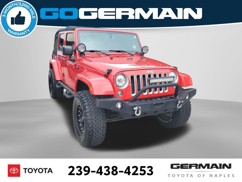 Used 2017 Jeep Wrangler JK Unlimited Unlimited Sahara SUV