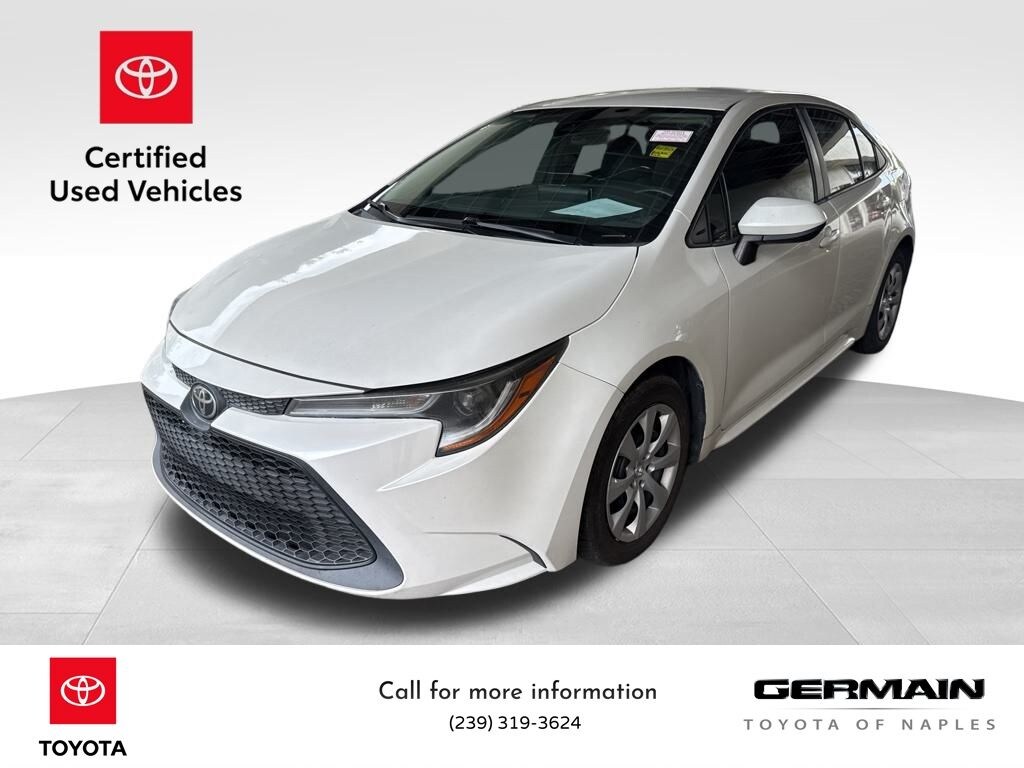 Certified 2020 Toyota Corolla LE Sedan