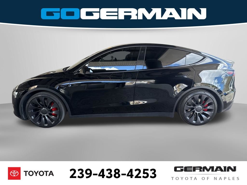 Used 2023 Tesla Model Y Performance with VIN 7SAYGDEF6PF760998 for sale in Naples, FL