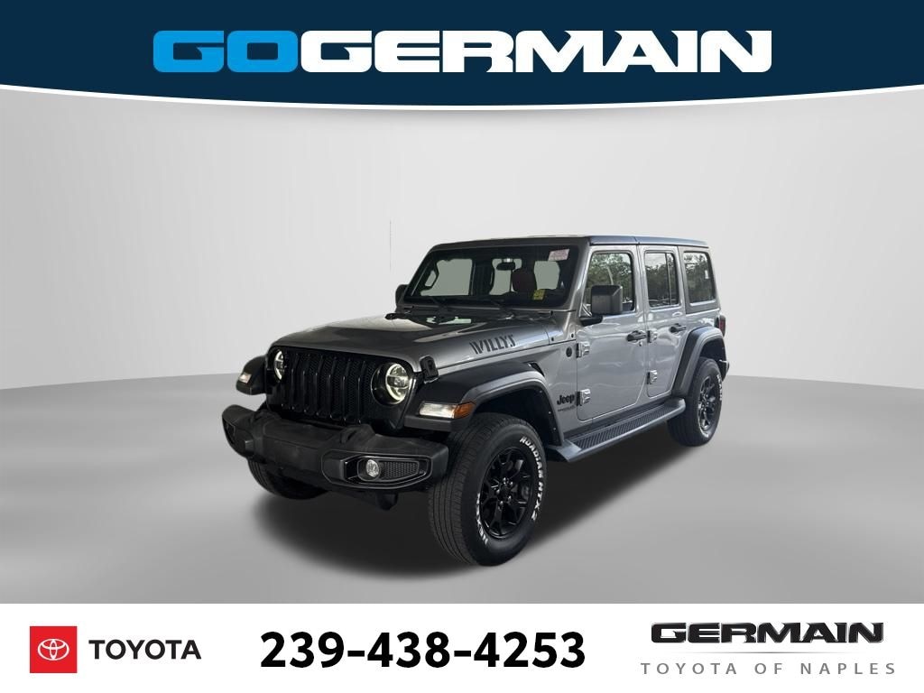 Used 2021 Jeep Wrangler Unlimited Willys SUV