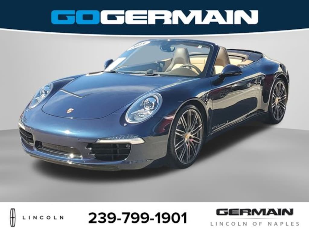 Used 2015 Porsche 911 Carrera S Convertible