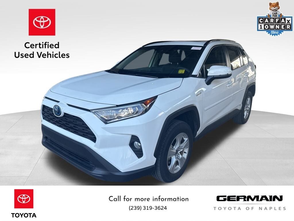 Certified 2021 Toyota RAV4 Hybrid XLE SUV