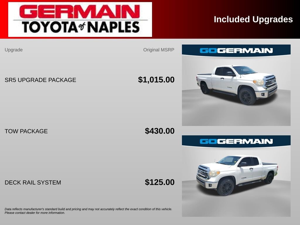 Used 2016 Toyota Tundra SR5 Truck
