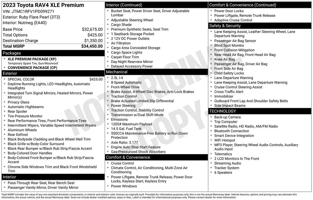 Used 2023 Toyota RAV4 XLE Premium SUV