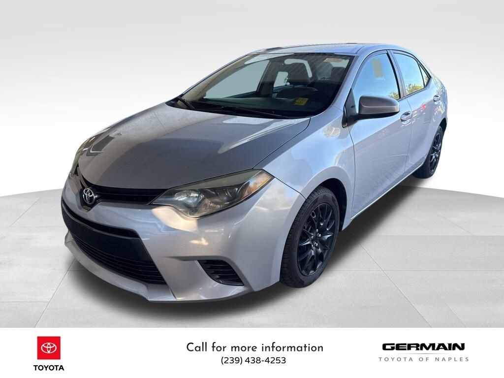 Certified 2015 Toyota Corolla LE Sedan