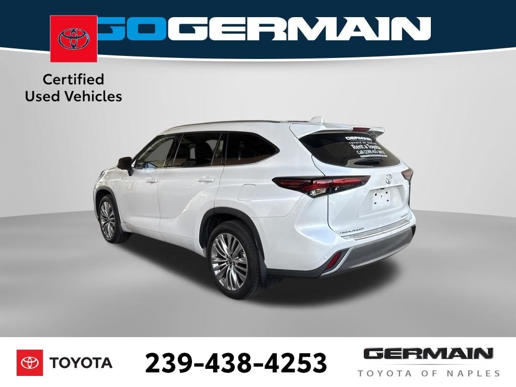 Certified 2025 Toyota Highlander Hybrid Platinum SUV
