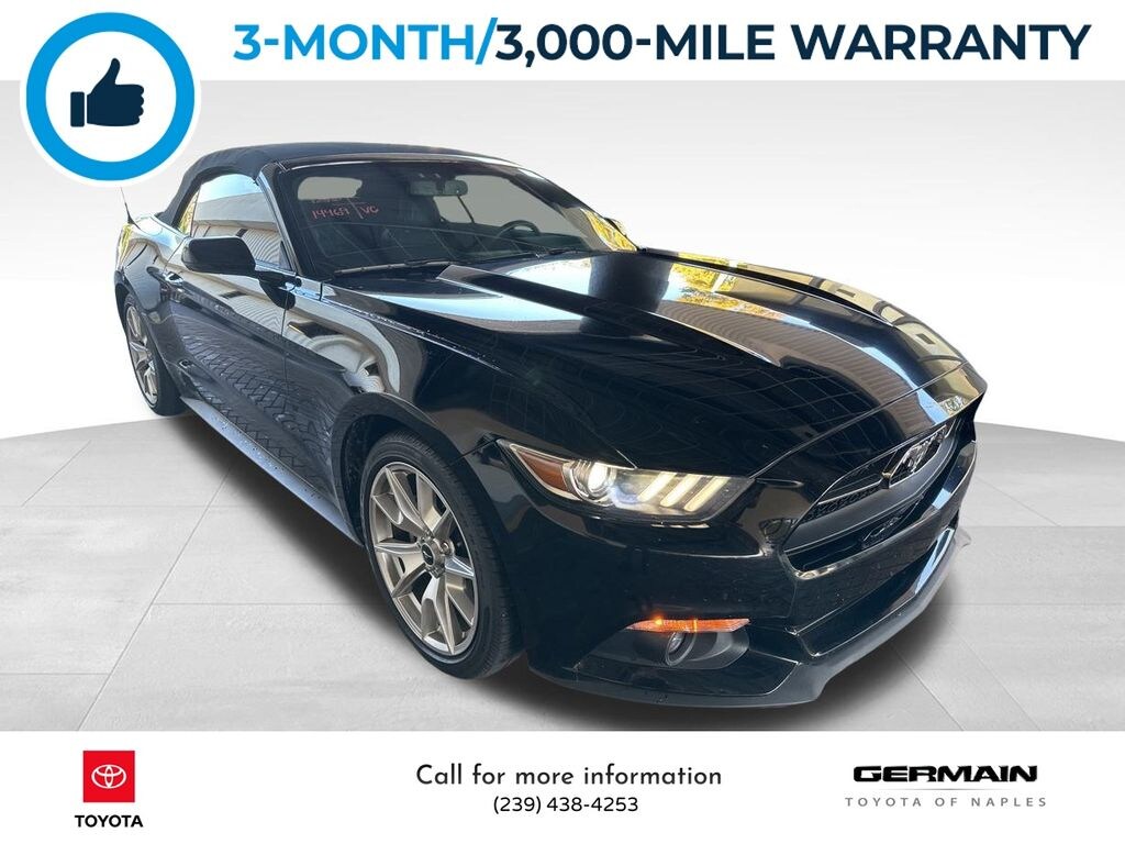 Used 2015 Ford Mustang Ecoboost Premium Convertible