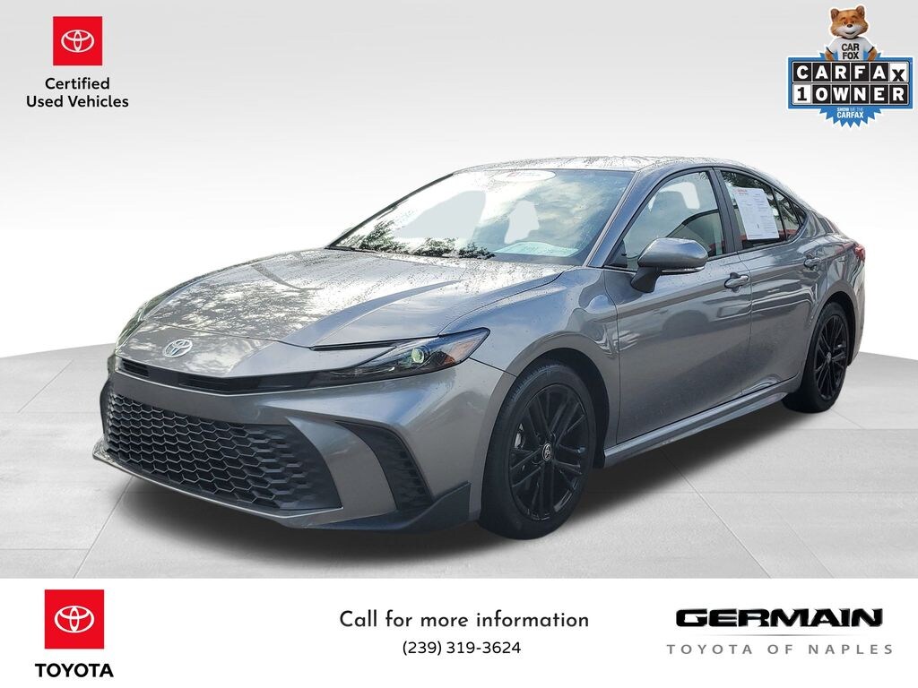 Certified 2025 Toyota Camry SE Sedan