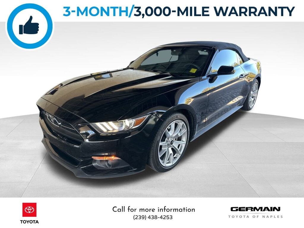 Used 2015 Ford Mustang Ecoboost Premium Convertible
