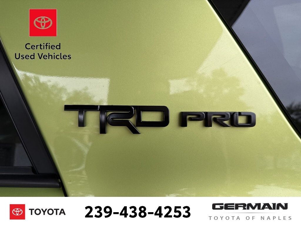 Certified 2022 Toyota 4Runner TRD Pro SUV