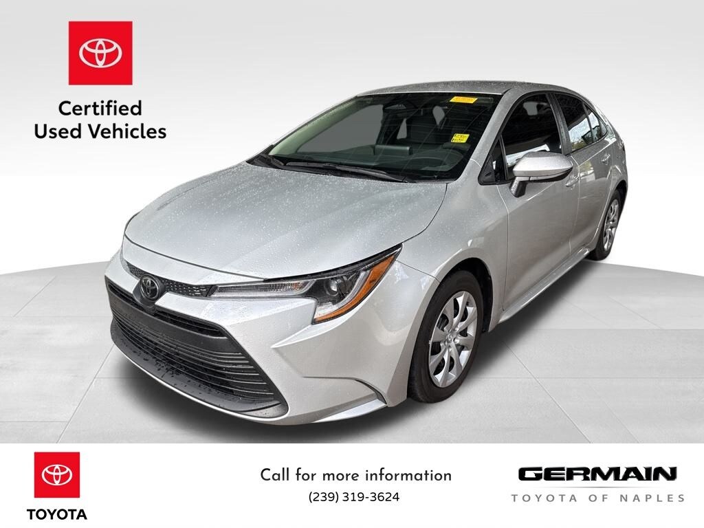 Certified 2024 Toyota Corolla LE Sedan