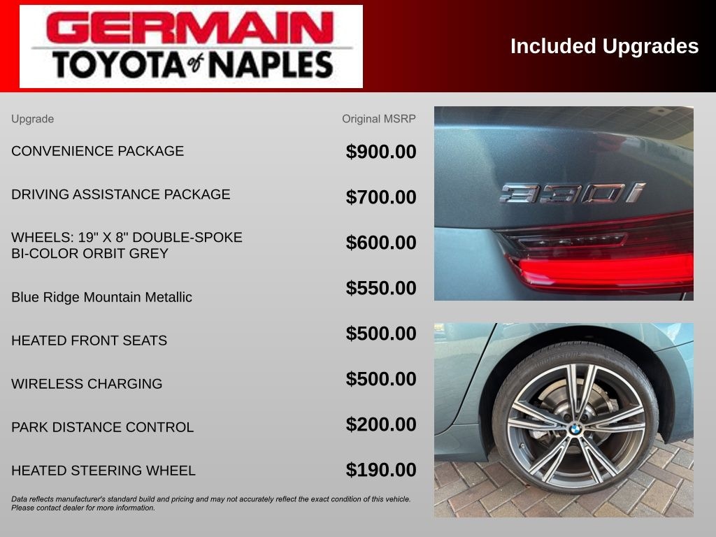 Used 2021 BMW 330i 330i Sedan