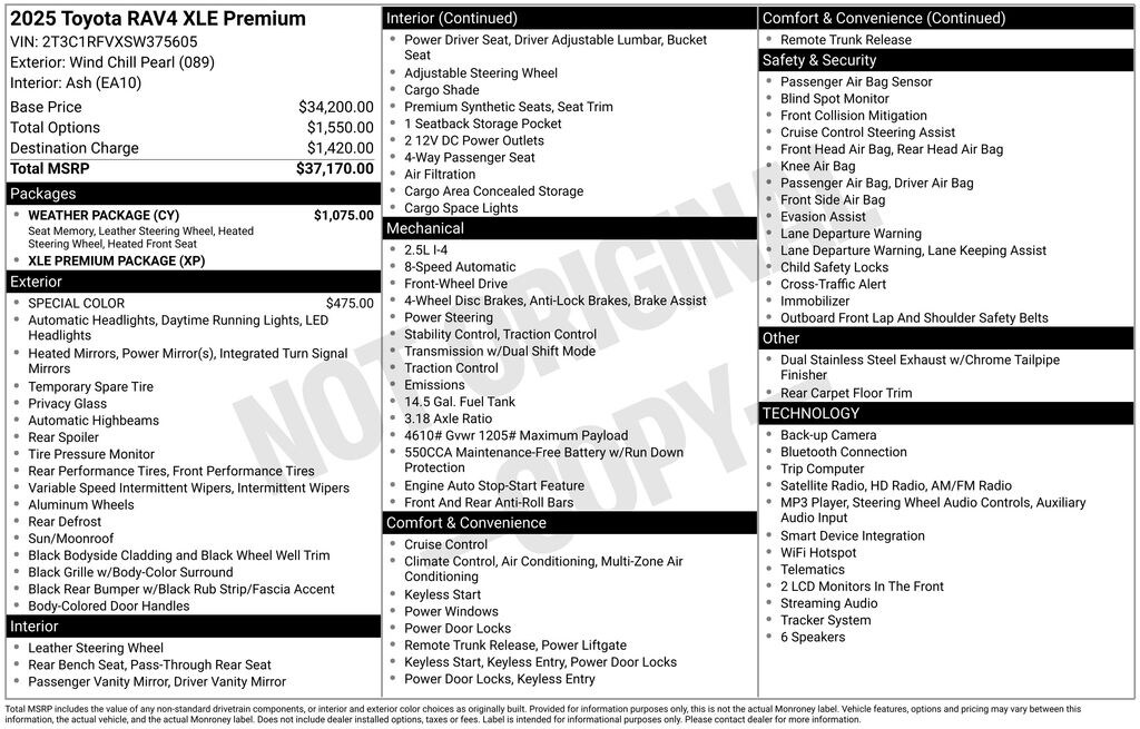 Certified 2025 Toyota RAV4 XLE Premium SUV