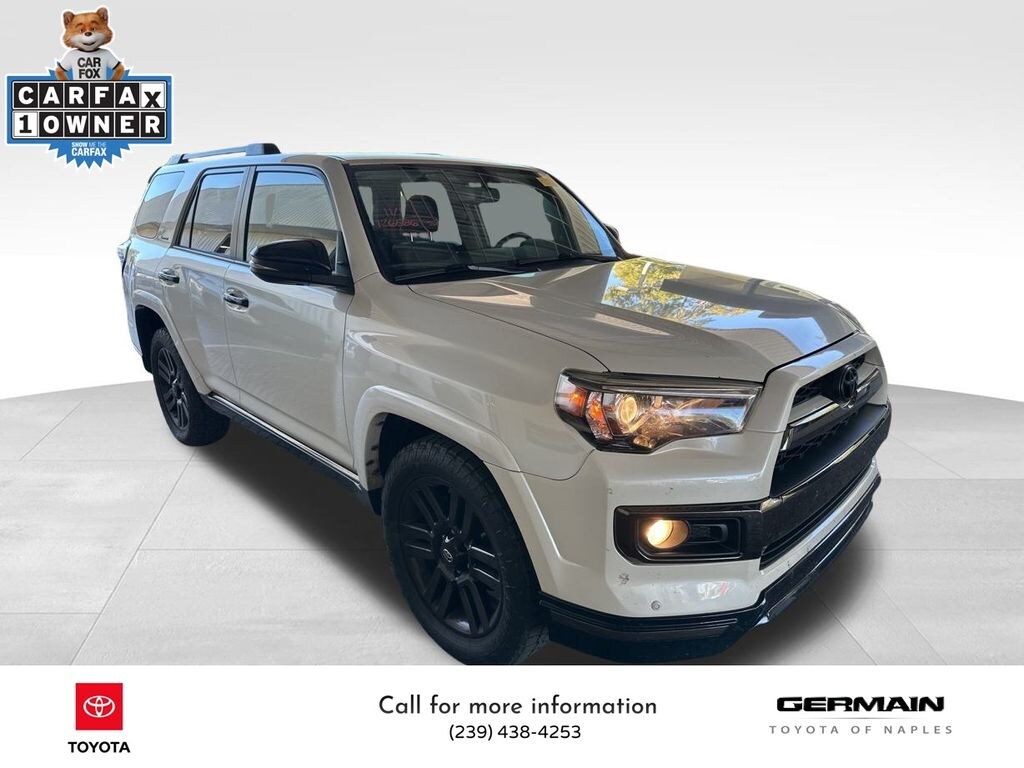Certified 2019 Toyota 4Runner Limited Nightshade SUV