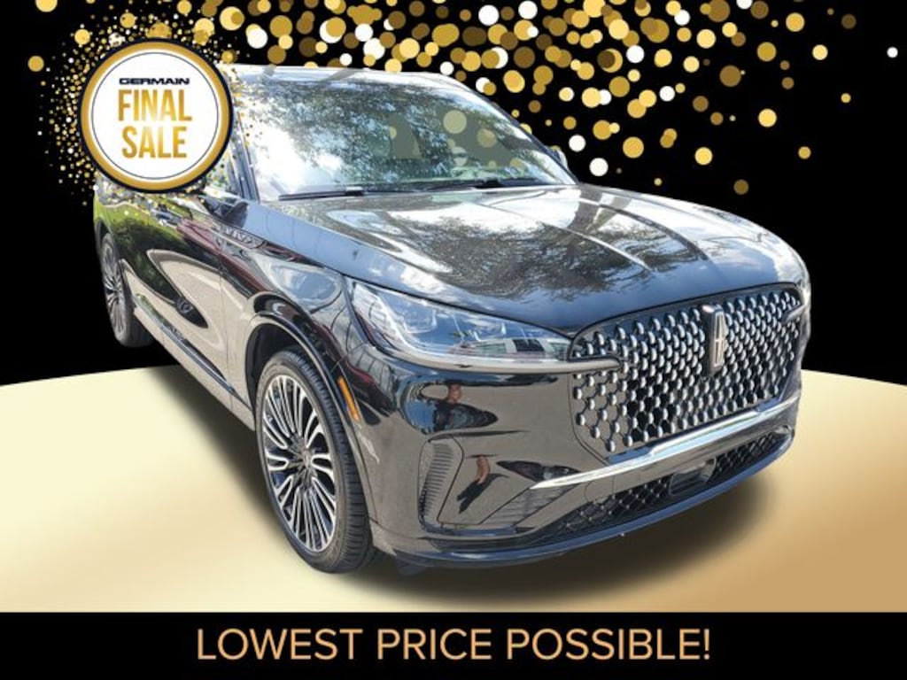 New 2025 Lincoln Aviator Black Label SUV