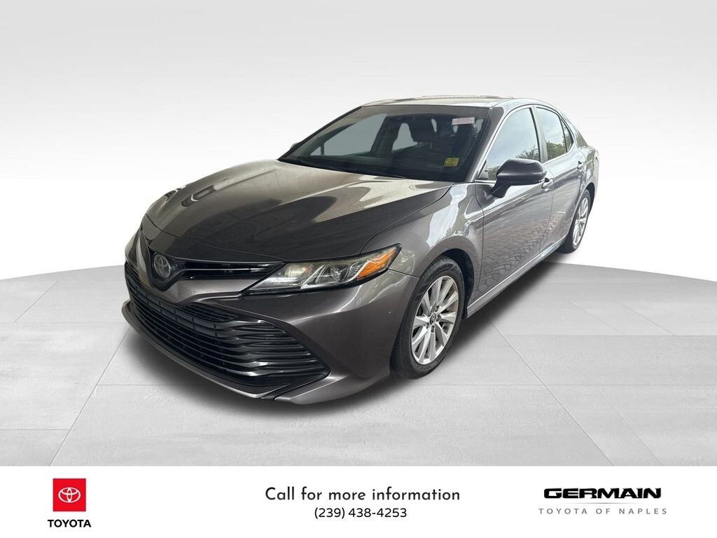 Certified 2018 Toyota Camry LE Sedan