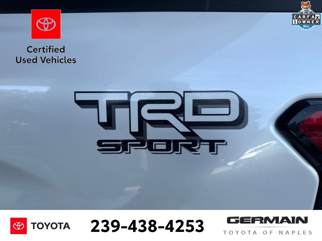 Certified 2025 Toyota Tacoma TRD Sport Truck