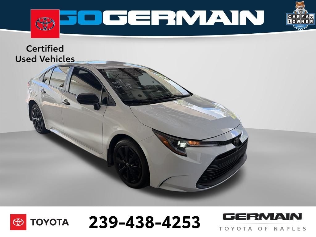 Certified 2025 Toyota Corolla LE Sedan