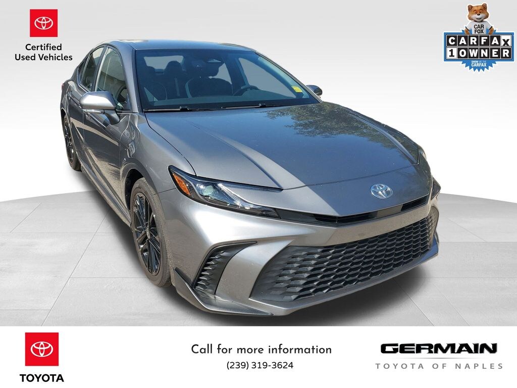 Certified 2025 Toyota Camry SE Sedan