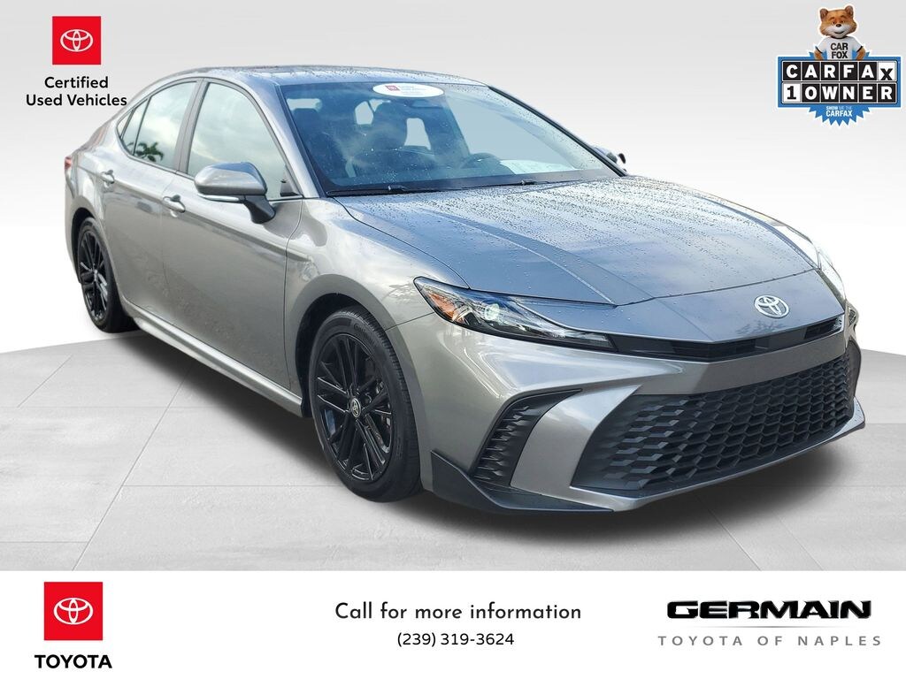 Certified 2025 Toyota Camry SE Sedan